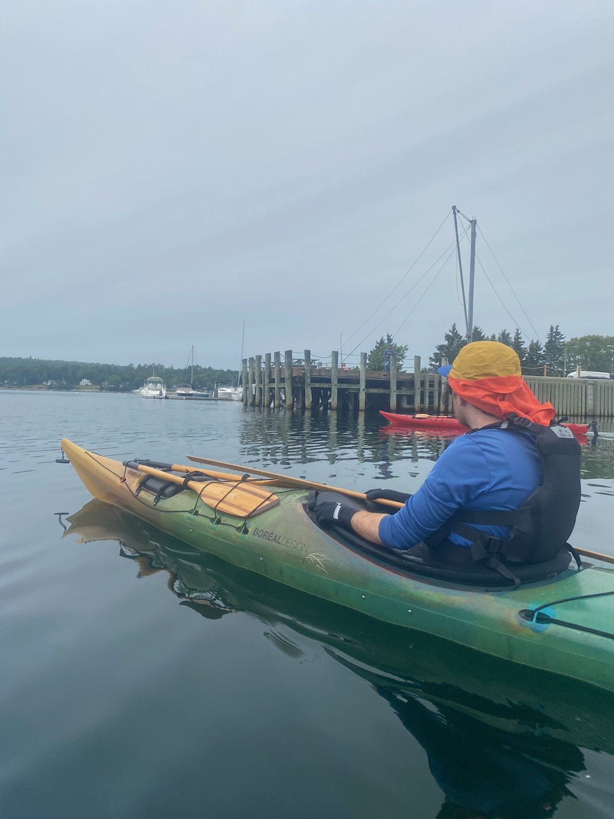 Kayaking in Hubbards Cove